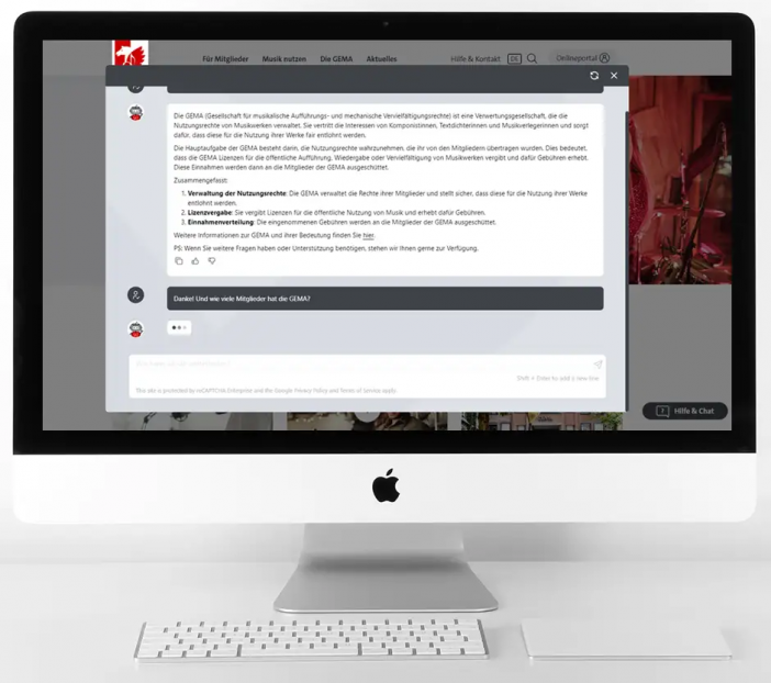 Der GEMA KI-Chat „Melody“ ist live!